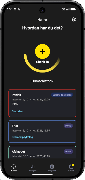 Valgfri patient-companion-app