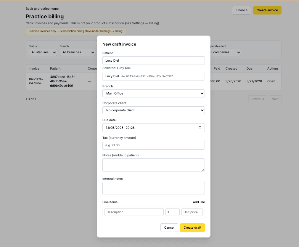 Collect payment in the same workflow