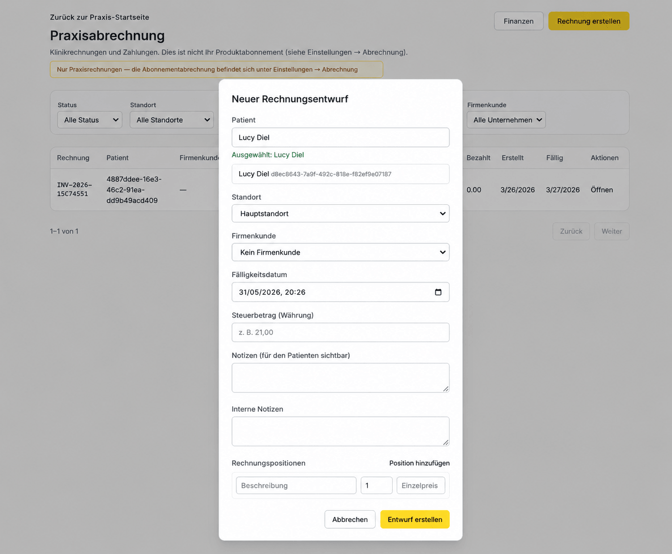 Automatische Online-Zahlungen